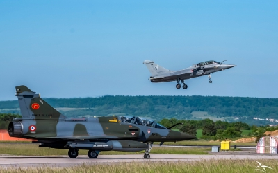 Exercice militaire d'appui aérien